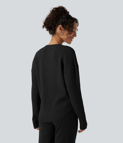 Noventra Viora™ Curved-Hem Sweater