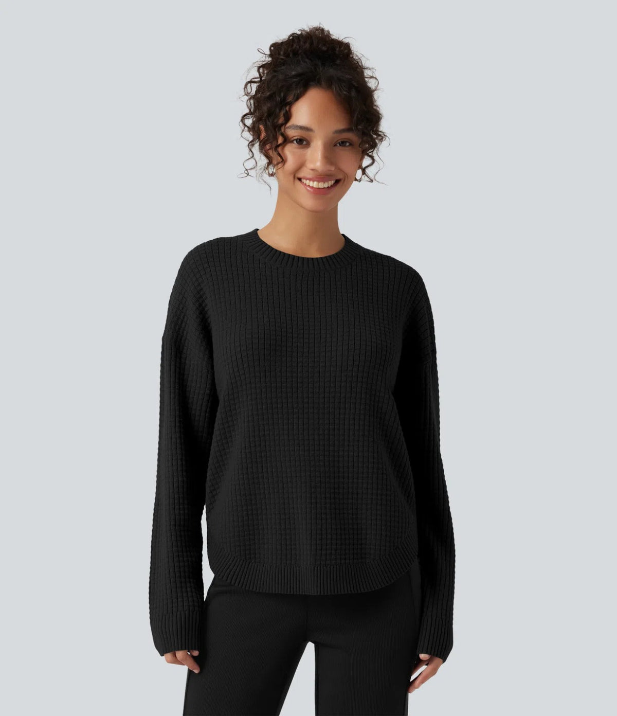 Noventra Viora™ Curved-Hem Sweater