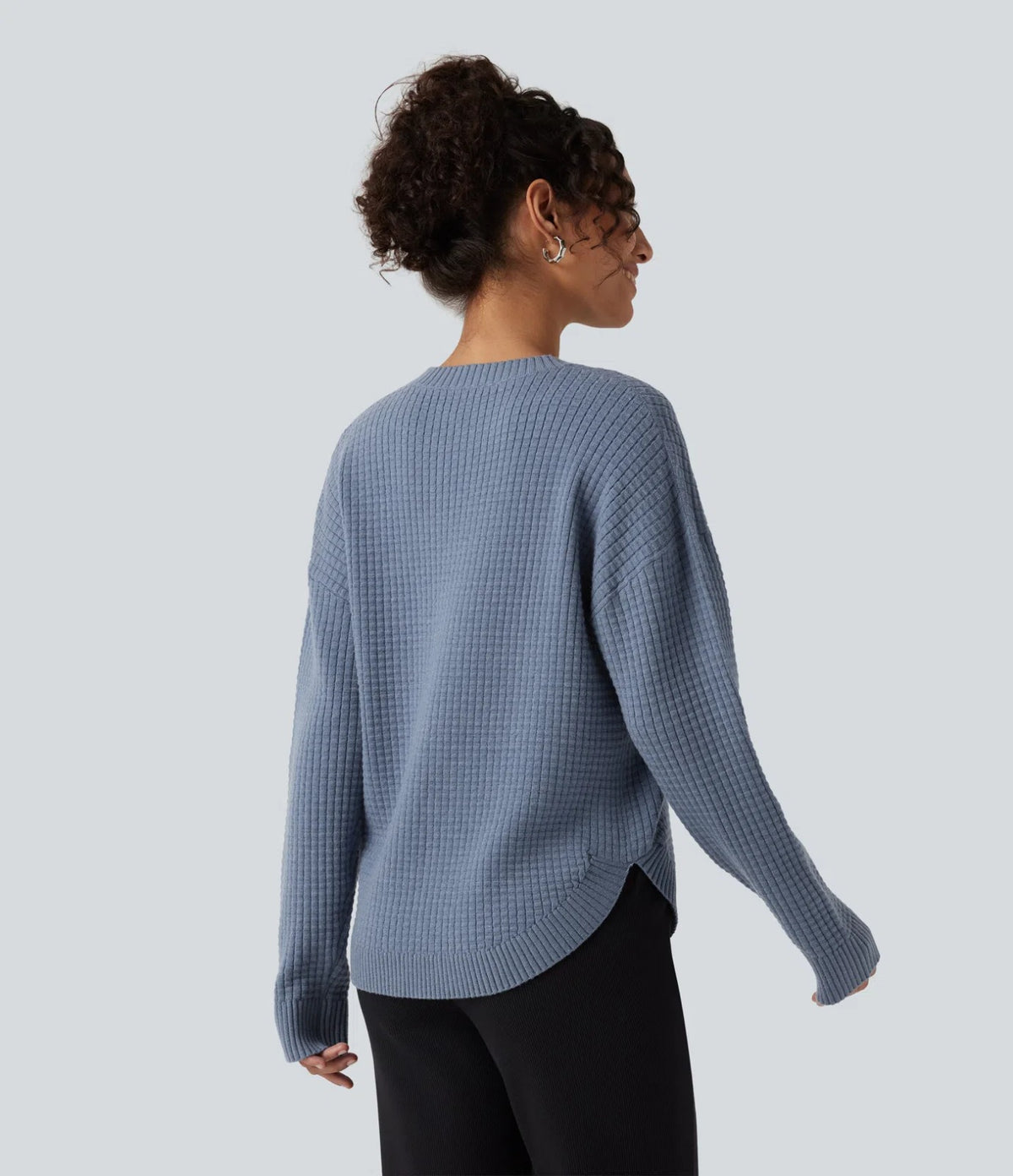 Noventra Viora™ Curved-Hem Sweater