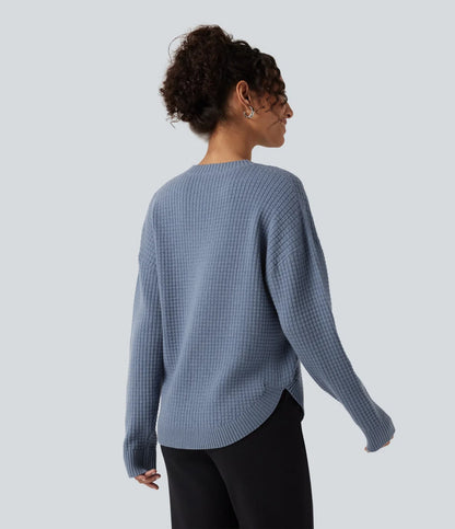 Noventra Viora™ Curved-Hem Sweater