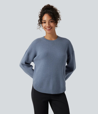 Noventra Viora™ Curved-Hem Sweater