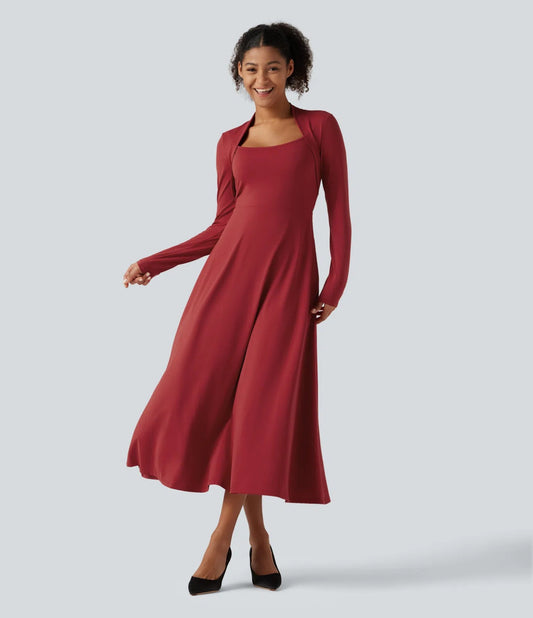 Noventra Aurelia™ A-Line Midi Dress